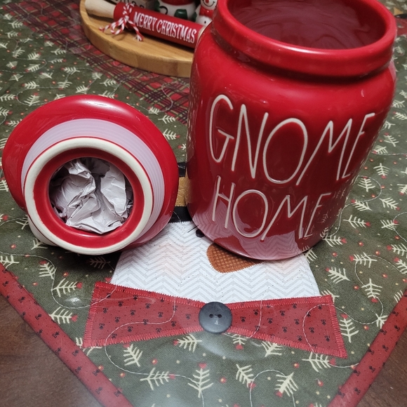 Rae Dunn "Gnome Home" Canister - Picture 7 of 11